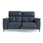 Loma Small 3 Seater Recliner Sofa - 2.5 Seater Sofa with 2 Power Recliners (Compact) USB Cat 20S - Power Recliner with USB Sterling Home 7 NWS-518E OCEAN BLUE