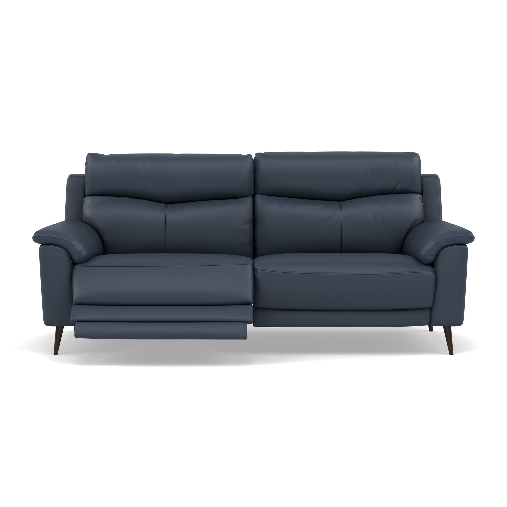 Revel 3 Seater Recliner Sofa - 2.5 Seater Sofa with 2 Power Recliners Cat 20S - Power Recliner with USB 3 Seater Sofas Sterling Home 10 NWS-518E OCEAN BLUE
