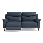 Revel Small 3 Seater Recliner Sofa - 2.5 Seater Sofa with 2 Power Recliners (Compact) Cat 20S - Power Recliner with USB 3 Seater Sofas Sterling Home 11 NWS-518E OCEAN BLUE
