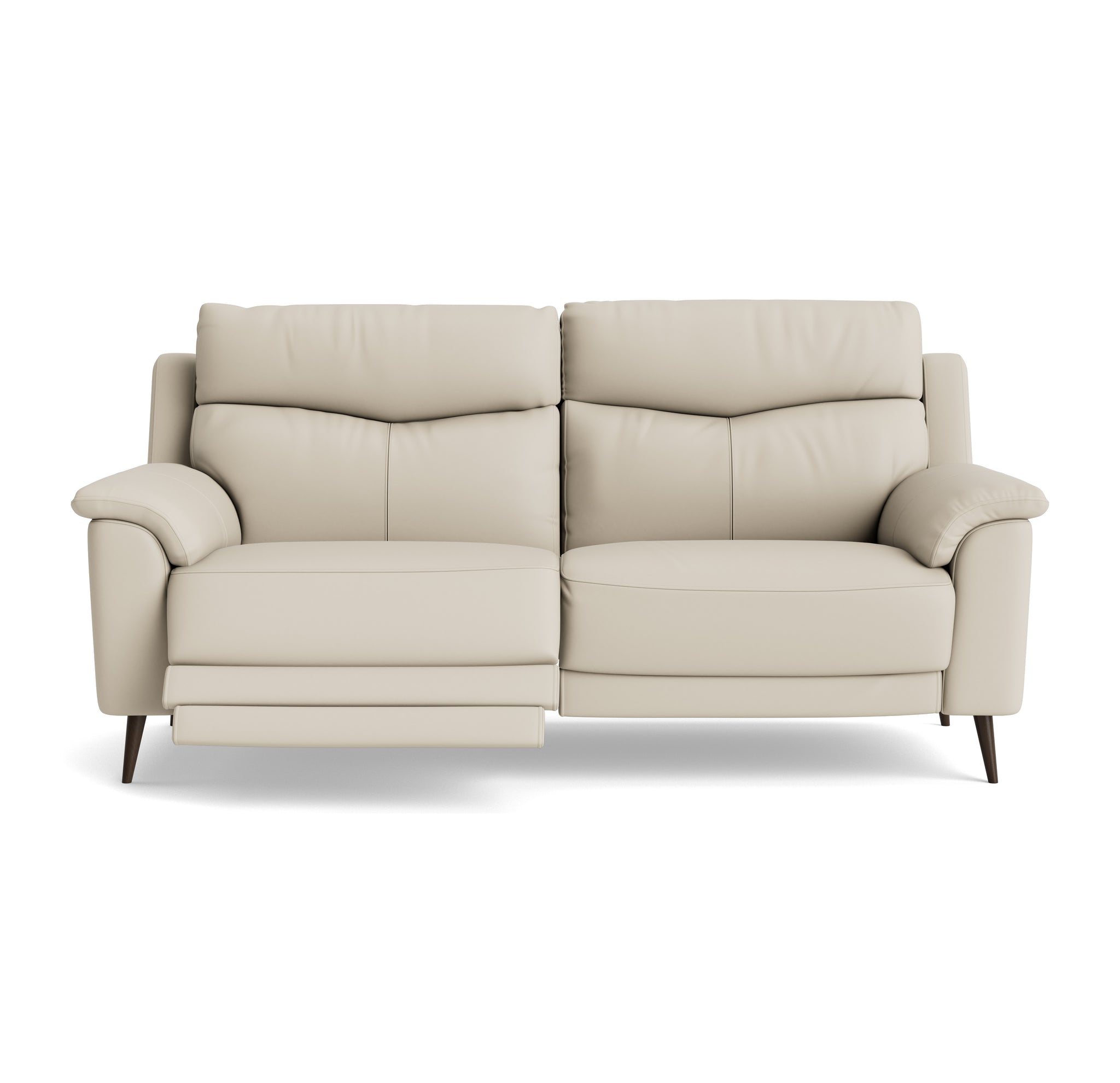 Revel Small 3 Seater Recliner Sofa - 2.5 Seater Sofa with 2 Power Recliners (Compact) Cat 20S - Power Recliner with USB 3 Seater Sofas Sterling Home 12 NWS-521E FROST