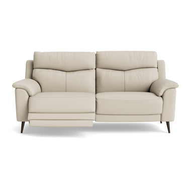 Revel Small 3 Seater Recliner Sofa - 2.5 Seater Sofa with 2 Power Recliners (Compact) Cat 20S - Power Recliner with USB 3 Seater Sofas Sterling Home 12 NWS-521E FROST