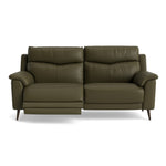 Revel Small 3 Seater Recliner Sofa - 2.5 Seater Sofa with 2 Power Recliners (Compact) Cat 20S - Power Recliner with USB 3 Seater Sofas Sterling Home 1 NWS-548E DARK OLIVE
