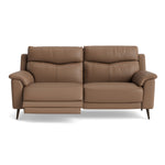 Revel Small 3 Seater Recliner Sofa - 2.5 Seater Sofa with 2 Power Recliners (Compact) Cat 20S - Power Recliner with USB 3 Seater Sofas Sterling Home 13 NWS-586E FAWN