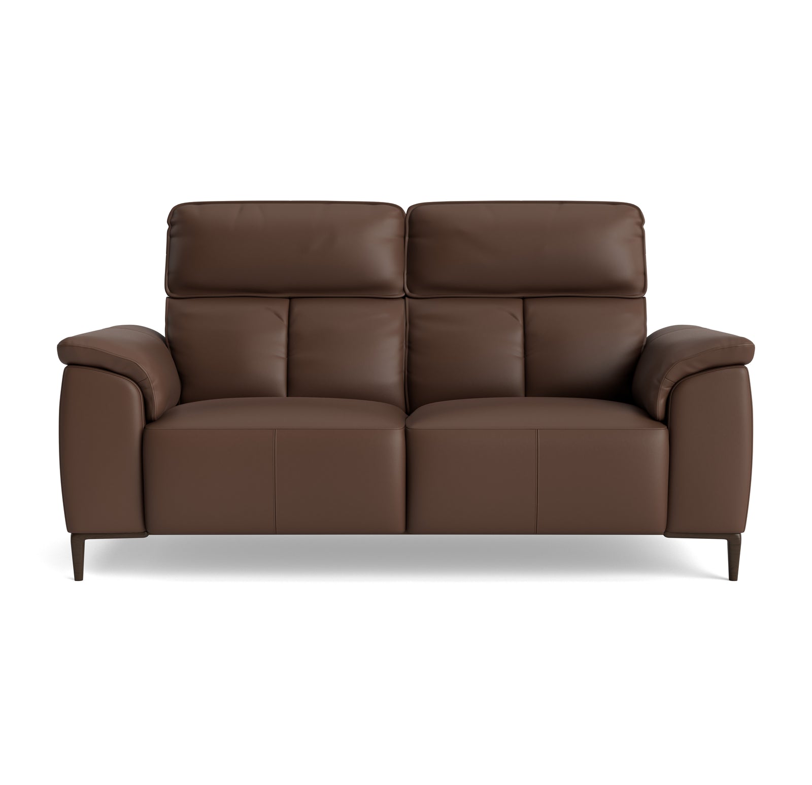 Loma Small 3 Seater Sofa - 2.5 Seater Sofa Compact Cat 20S Sterling Home 4 NWS-512E CACAO BROWN