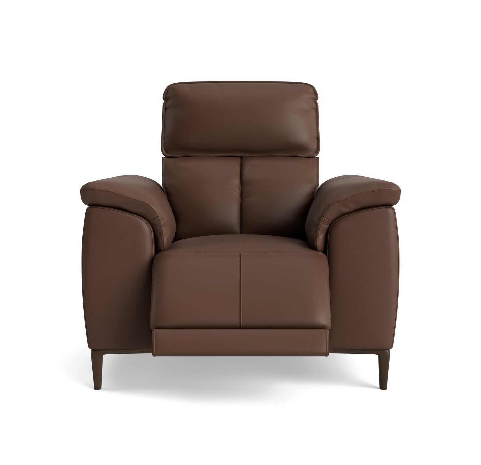 Loma Recliner Armchair - Power Recliner Chair USB Cat 20S - Power Recliner with USB Sterling Home 4 NWS-512E CACAO BROWN