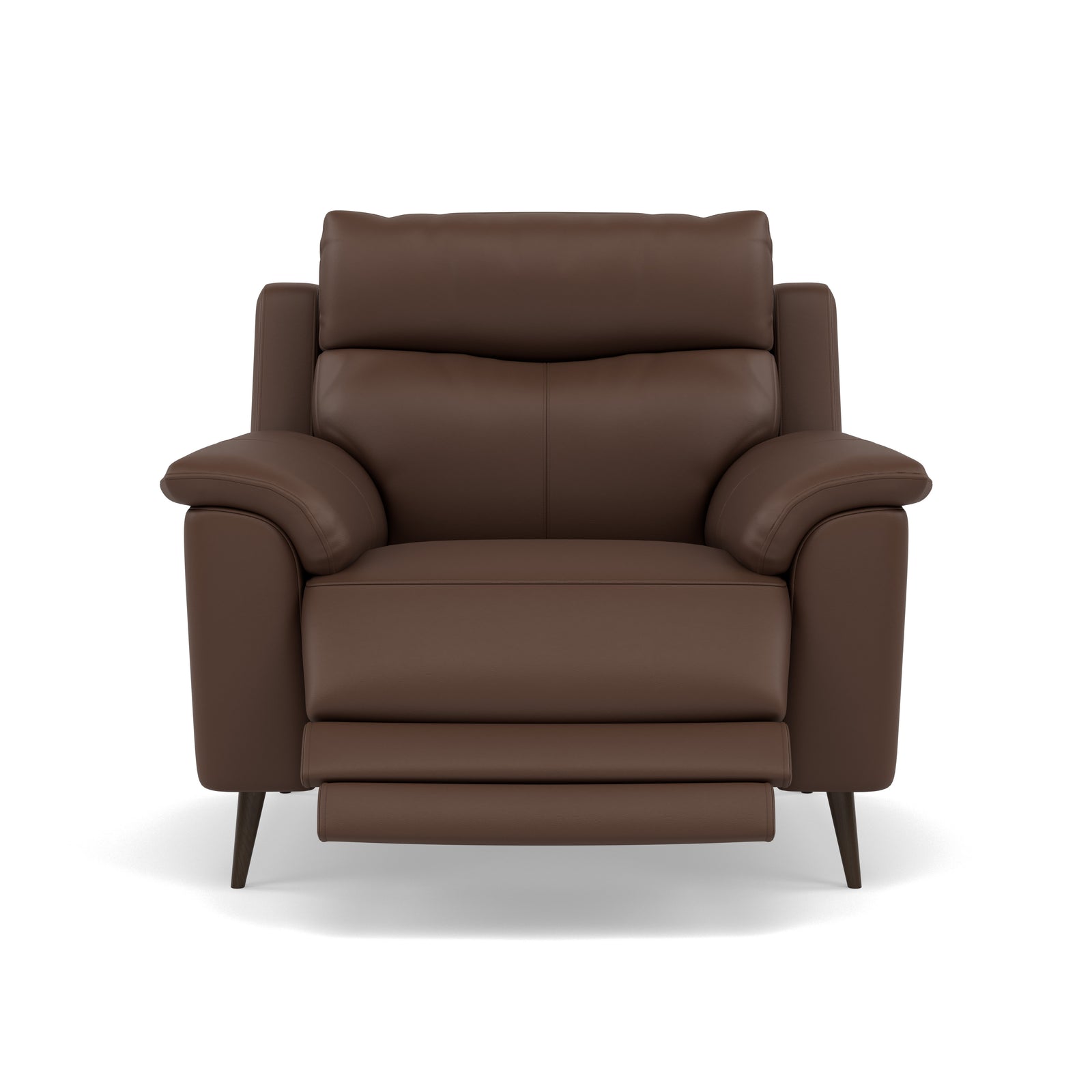 Revel Recliner Armchair - Power Recliner Chair Cat 20S - Power Recliner with USB Armchairs Sterling Home 4 NWS-512E CACAO BROWN