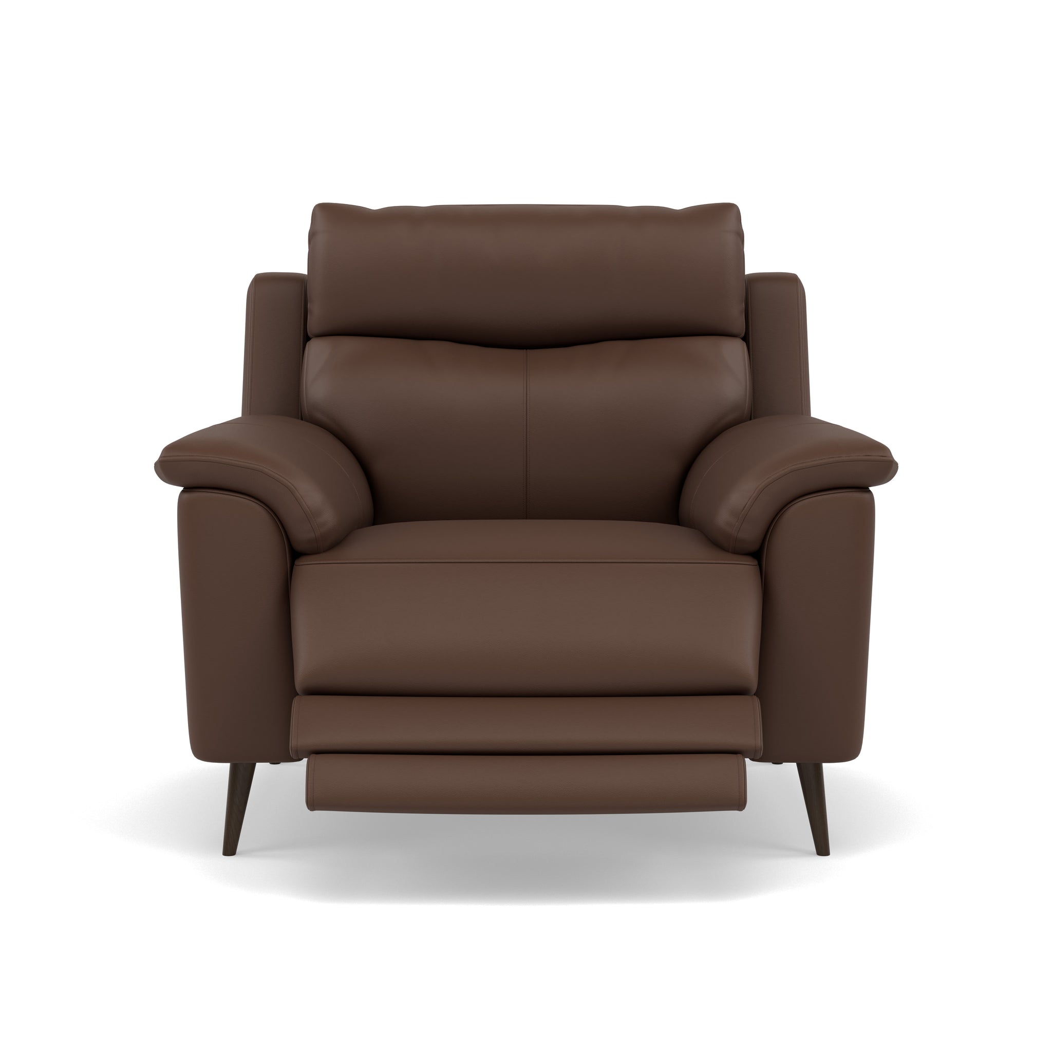 Revel Recliner Armchair - Power Recliner Chair Cat 20S - Power Recliner with USB Armchairs Sterling Home 4 NWS-512E CACAO BROWN