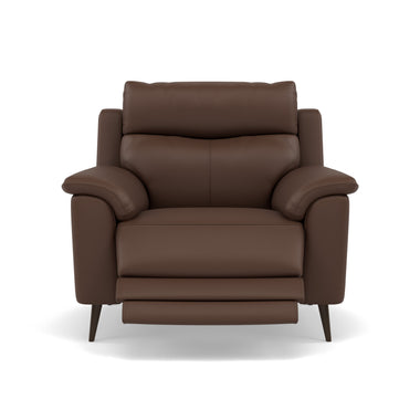 Revel Recliner Armchair - Power Recliner Chair Cat 20S - Power Recliner with USB Armchairs Sterling Home 4 NWS-512E CACAO BROWN