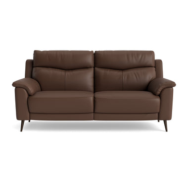 Revel Small 3 Seater Sofa - 2.5 Seater Sofa Compact Cat 20S Sterling Home 4 NWS-512E CACAO BROWN