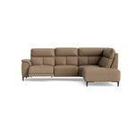 Loma Large Corner Sofa - Combination 2 Right Terminal with 2.5 Left Power 2 Pieces Cat 20S - Right Hand Facing - Power Recliner with USB Corner Sofas Sterling Home 5 NWS-513E PINE BARK