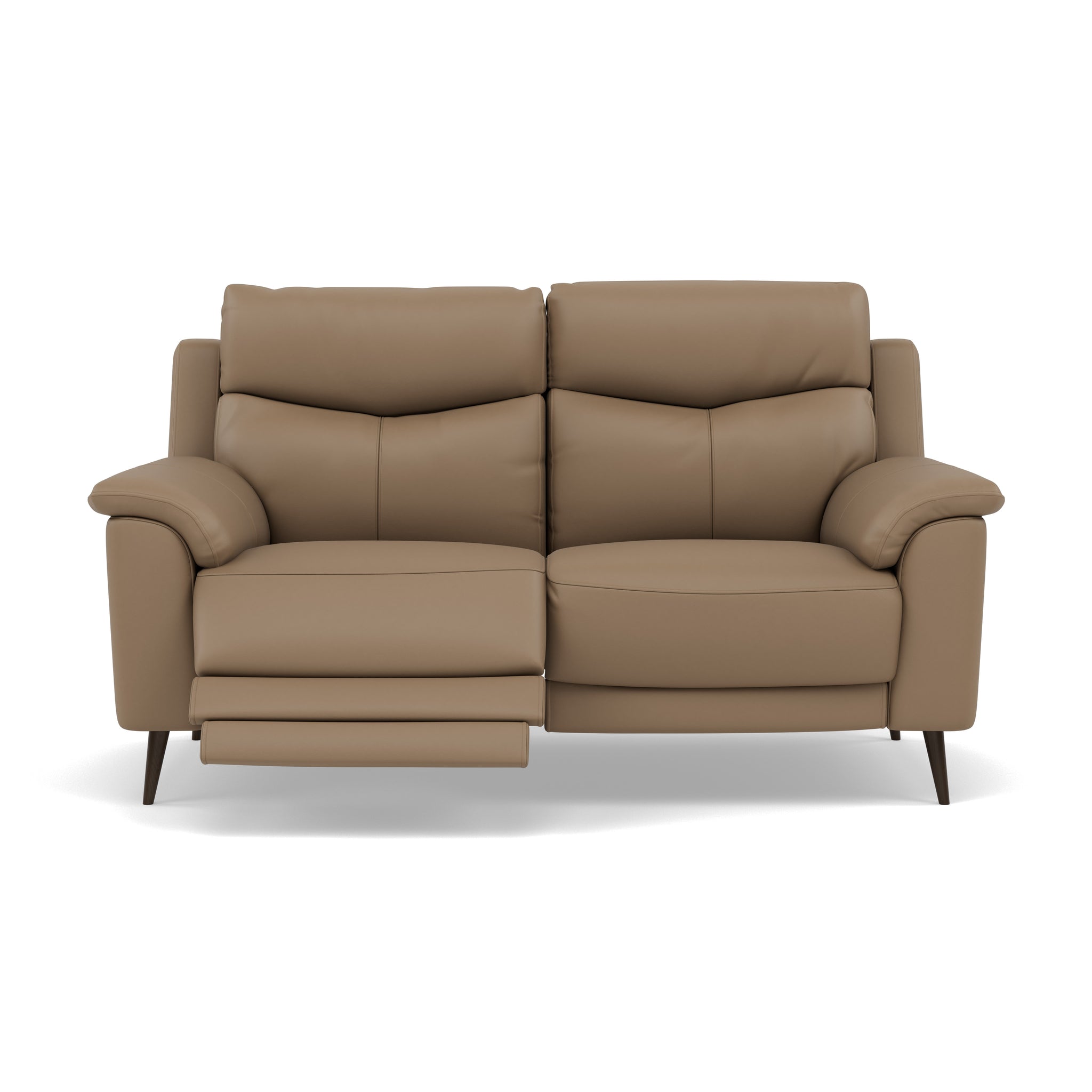 Revel 2 Seater Recliner Sofa - 2 Seater Sofa with 2 Power Recliners Cat 20S - Power Recliner with USB 2 Seater Sofas Sterling Home 7 NWS-513E PINE BARK
