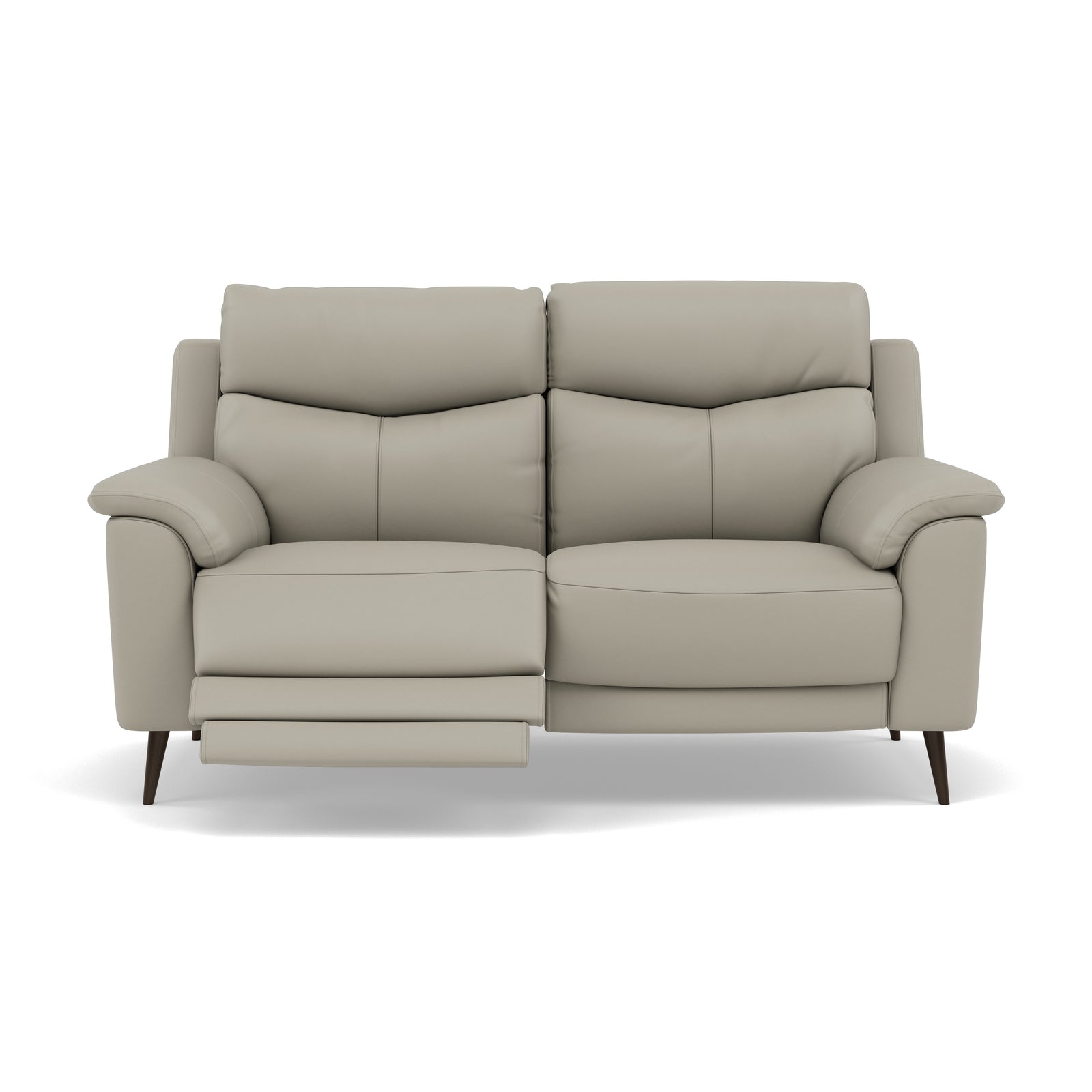 Revel 2 Seater Recliner Sofa - 2 Seater Sofa with 2 Power Recliners Cat 20S - Power Recliner with USB 2 Seater Sofas Sterling Home 8 NWS-516E LIGHT GREY