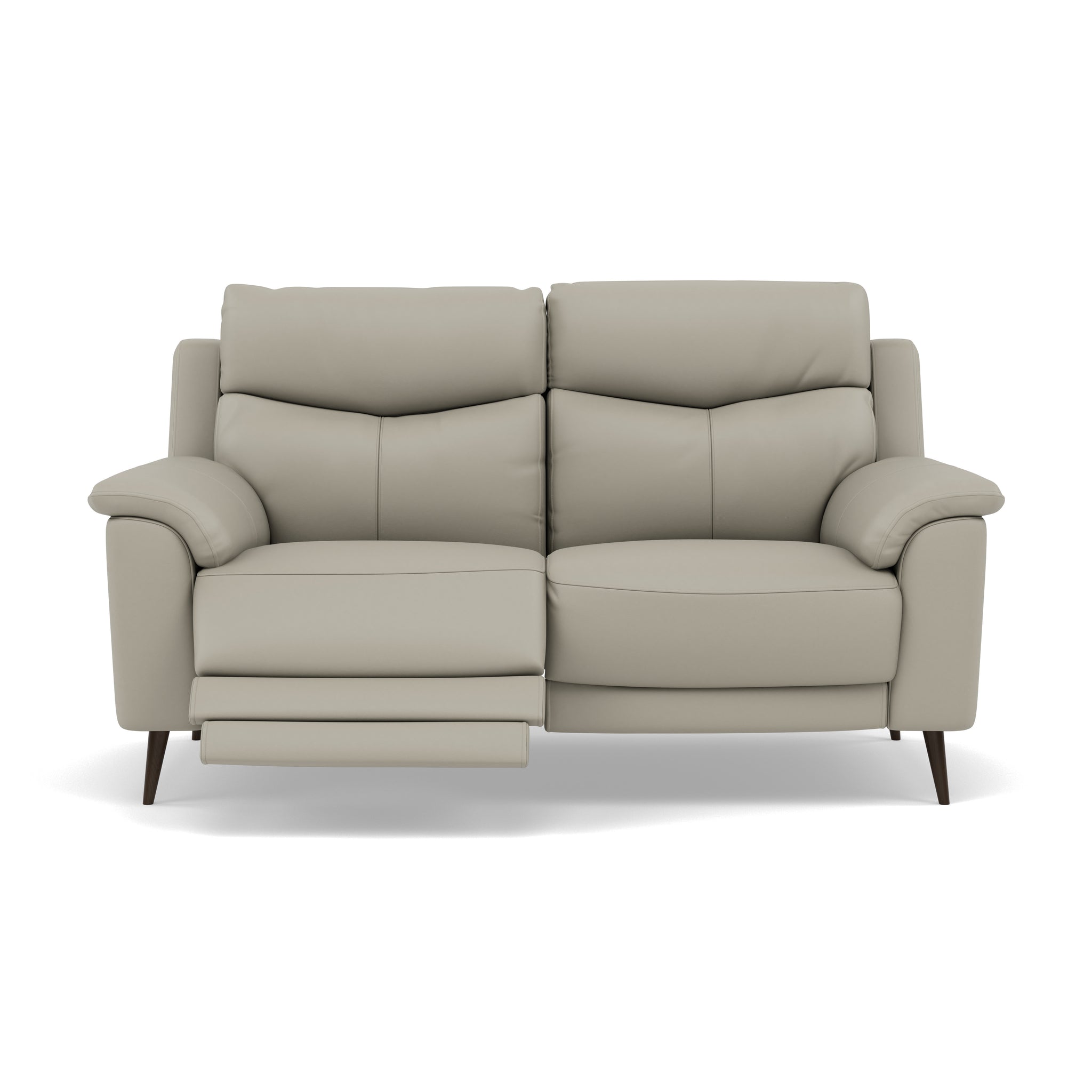 Revel 2 Seater Recliner Sofa - 2 Seater Sofa with 2 Power Recliners Cat 20S - Power Recliner with USB 2 Seater Sofas Sterling Home 8 NWS-516E LIGHT GREY