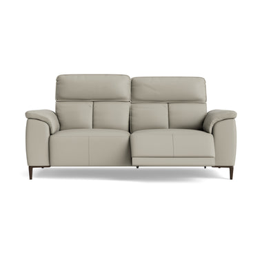 Loma 3 Seater Recliner Sofa - 2.5 Seater Sofa with 2 Power Recliners USB Cat 20S - Power Recliner with USB Sterling Home 6 NWS-516E LIGHT GREY