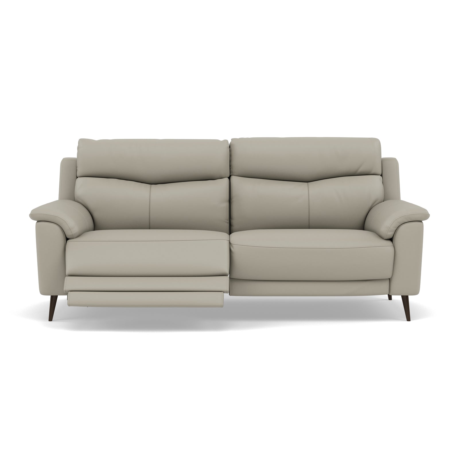 Revel 3 Seater Recliner Sofa - 2.5 Seater Sofa with 2 Power Recliners Cat 20S - Power Recliner with USB Sofas Sterling Home 9 NWS-516E LIGHT GREY