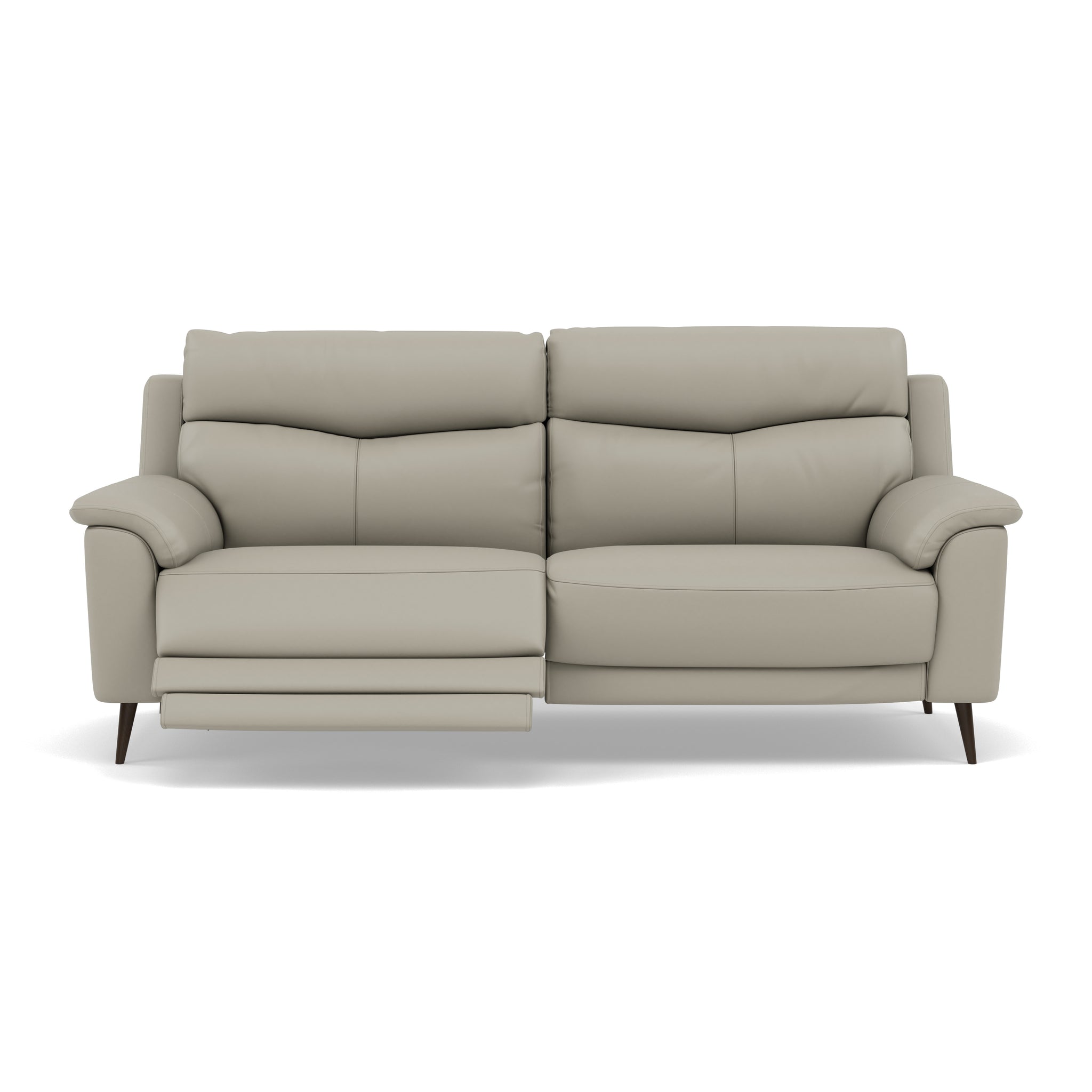 Revel 3 Seater Recliner Sofa - 2.5 Seater Sofa with 2 Power Recliners Cat 20S - Power Recliner with USB 3 Seater Sofas Sterling Home 9 NWS-516E LIGHT GREY