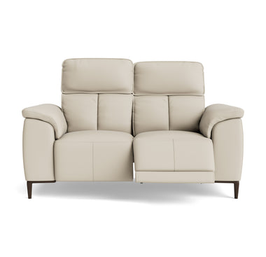 Loma 2 Seater Recliner Sofa - 2 Seater Sofa with 2 Power Recliners USB Cat 20S - Power Recliner with USB Sterling Home 8 NWS-521E FROST