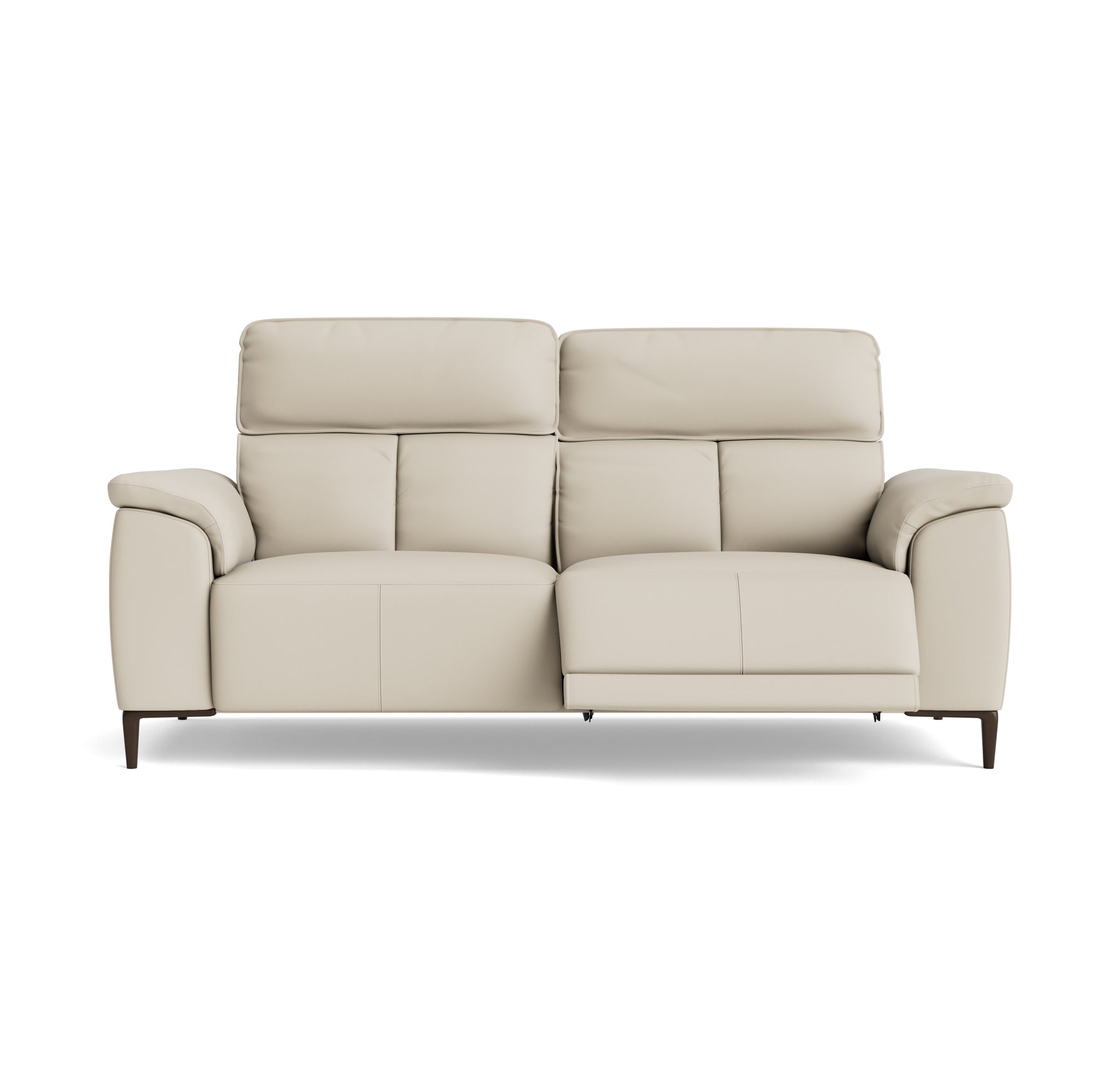 Loma 3 Seater Recliner Sofa - 2.5 Seater Sofa with 2 Power Recliners USB Cat 20S - Power Recliner with USB Sterling Home 8 NWS-521E FROST