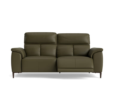 Loma 3 Seater Recliner Sofa - 2.5 Seater Sofa with 2 Power Recliners USB Cat 20S - Power Recliner with USB Sterling Home 9 NWS-548E DARK OLIVE