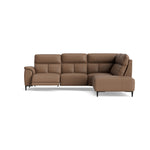 Loma Large Corner Sofa - Combination 2 Right Terminal with 2.5 Left Power 2 Pieces Cat 20S - Right Hand Facing - Power Recliner with USB Corner Sofas Sterling Home 10 NWS-586E FAWN