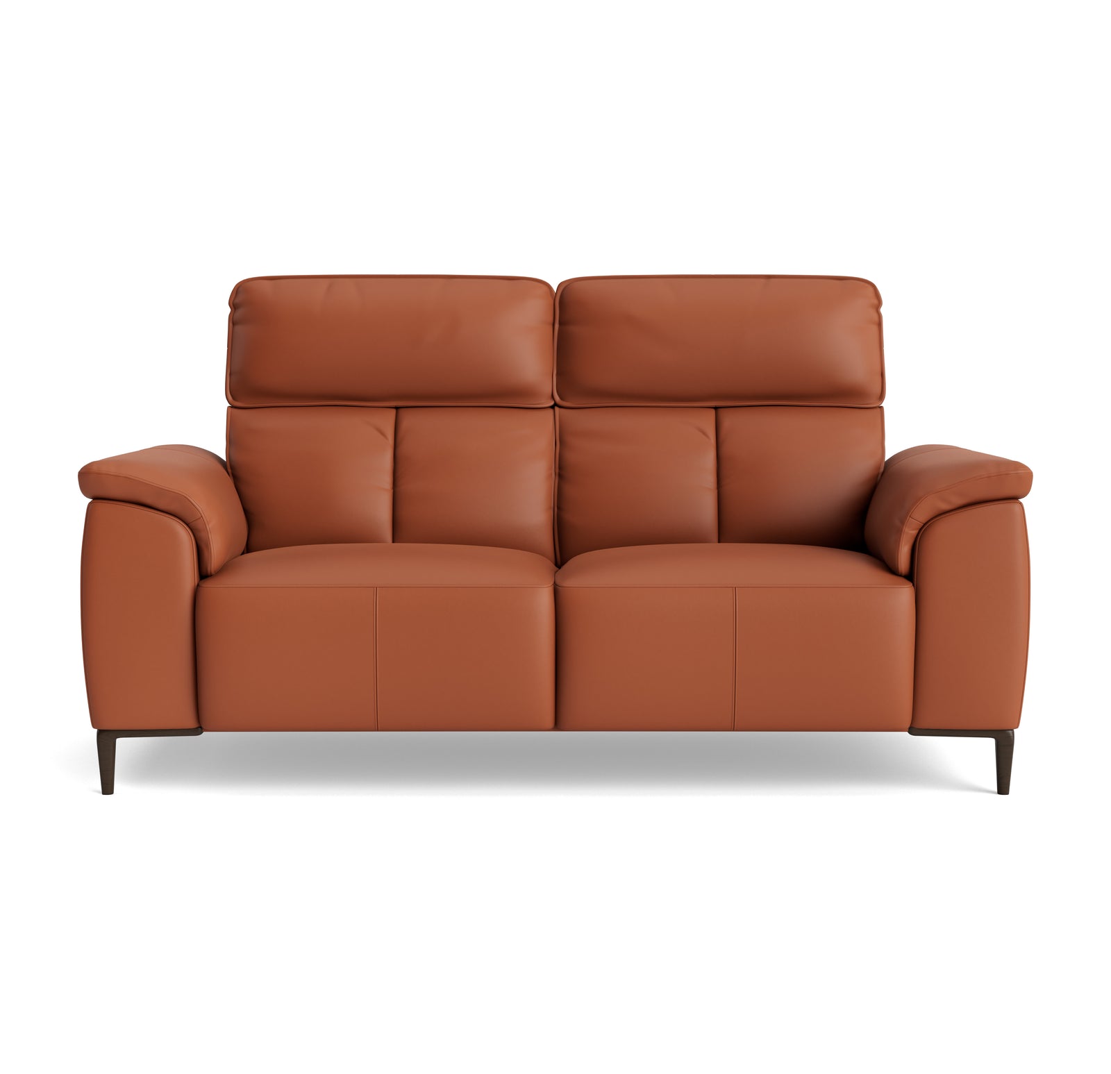 Loma Small 3 Seater Sofa - 2.5 Seater Sofa Compact Cat 20S Sterling Home 11 NWS-605D WARM BROWN