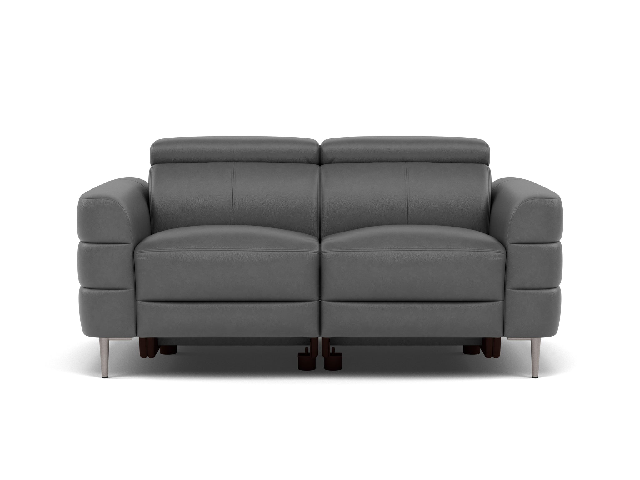 Hoy 2 Seater Sofa - 2 Str Static W/Manual Headrest Cat NL/O Sterling Home 10 O7300 Orlando Dark Grey