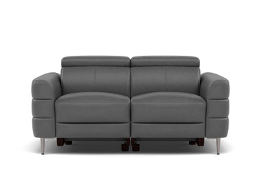 Hoy 2 Seater Sofa - 2 Str Static W/Manual Headrest Cat NL/O Sterling Home 10 O7300 Orlando Dark Grey