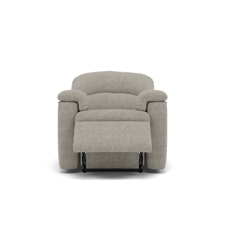 G Plan Chloe Recliner Armchair - Power Recliner Chair Grade W - Power Recliner Sterling Home 1 W001 Loom Smoke