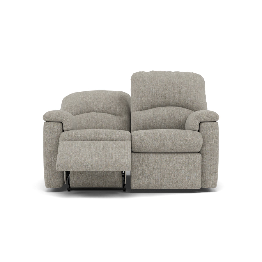 G Plan Chloe 2 Seater Recliner Sofa - 2 Seater Recliner Sofa (Left) Grade W - Left Hand Recliner 2 Seater Sofas Sterling Home 1 W001 Loom Smoke