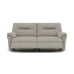 G Plan Seattle 3 Seater Recliner Sofa - 3 Seater Power Double Recliner with USB & Lumbar Grade W - Power Recliner with Lumbar Support & USB 3 Seater Sofas Sterling Home 1 W001 Loom Smoke