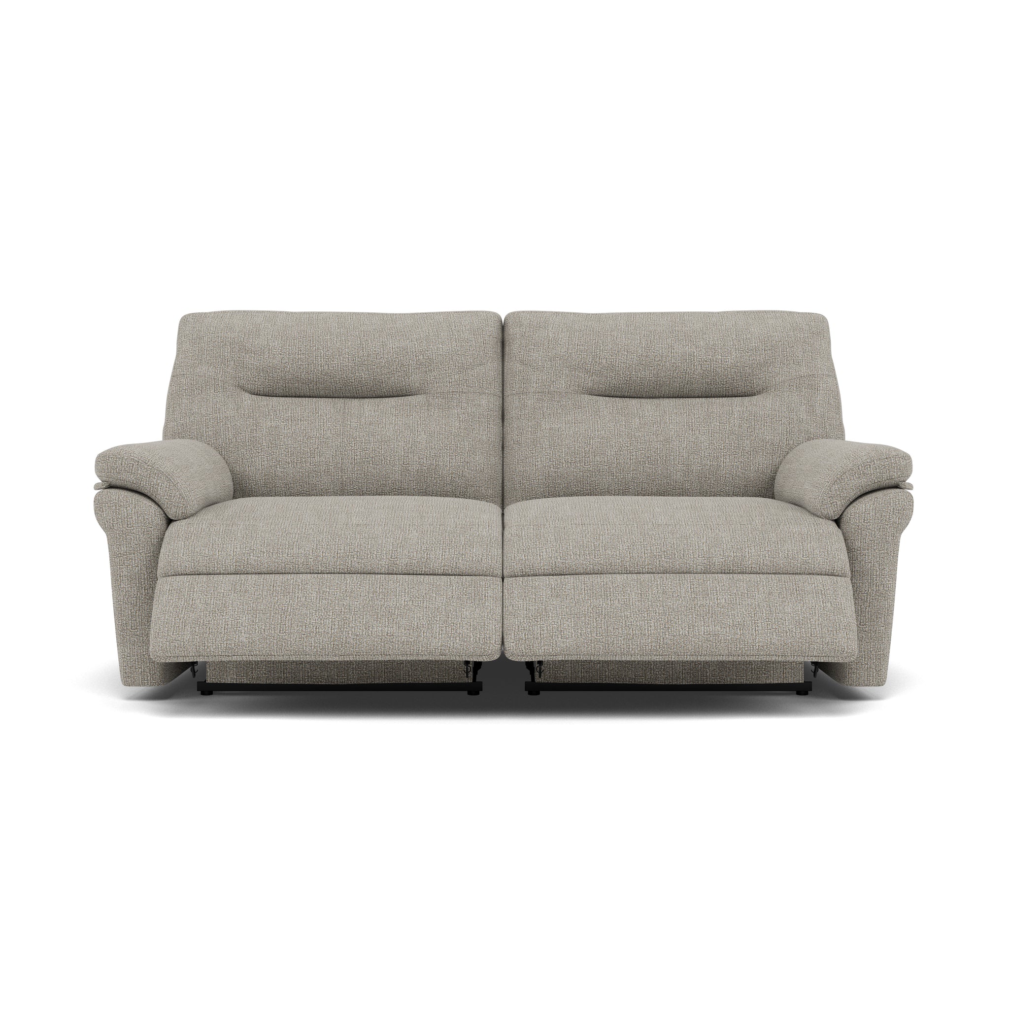 G Plan Seattle 3 Seater Recliner Sofa - 3 Seater Power Double Recliner with USB & Lumbar Grade W - Power Recliner with Lumbar Support & USB 3 Seater Sofas Sterling Home 1 W001 Loom Smoke