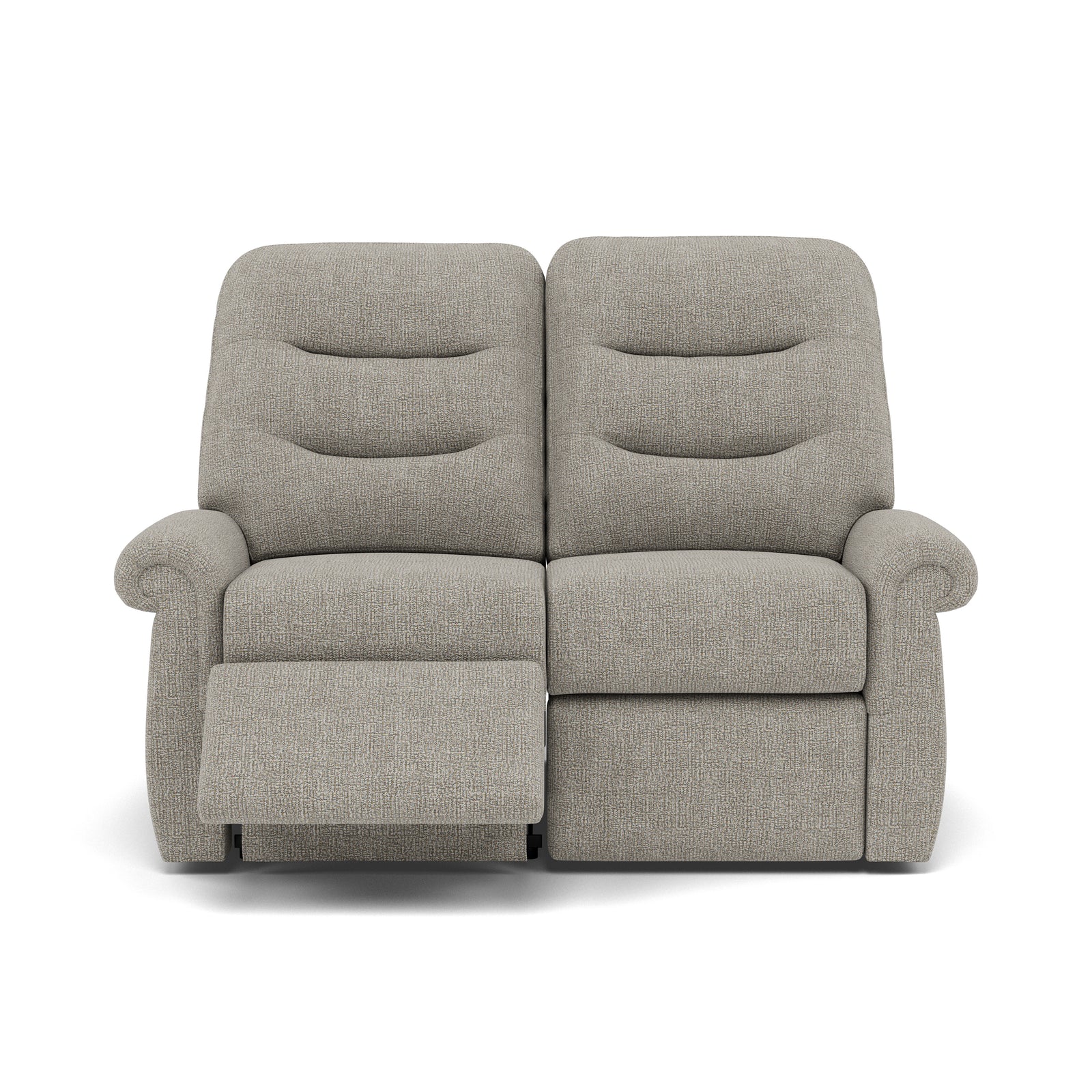 G Plan Holmes 2 Seater Recliner Sofa - 2 Seater Power Recliner Sofa (Left) Grade W - Left Hand Recliner 2 Seater Sofas Sterling Home 1 W001 Loom Smoke