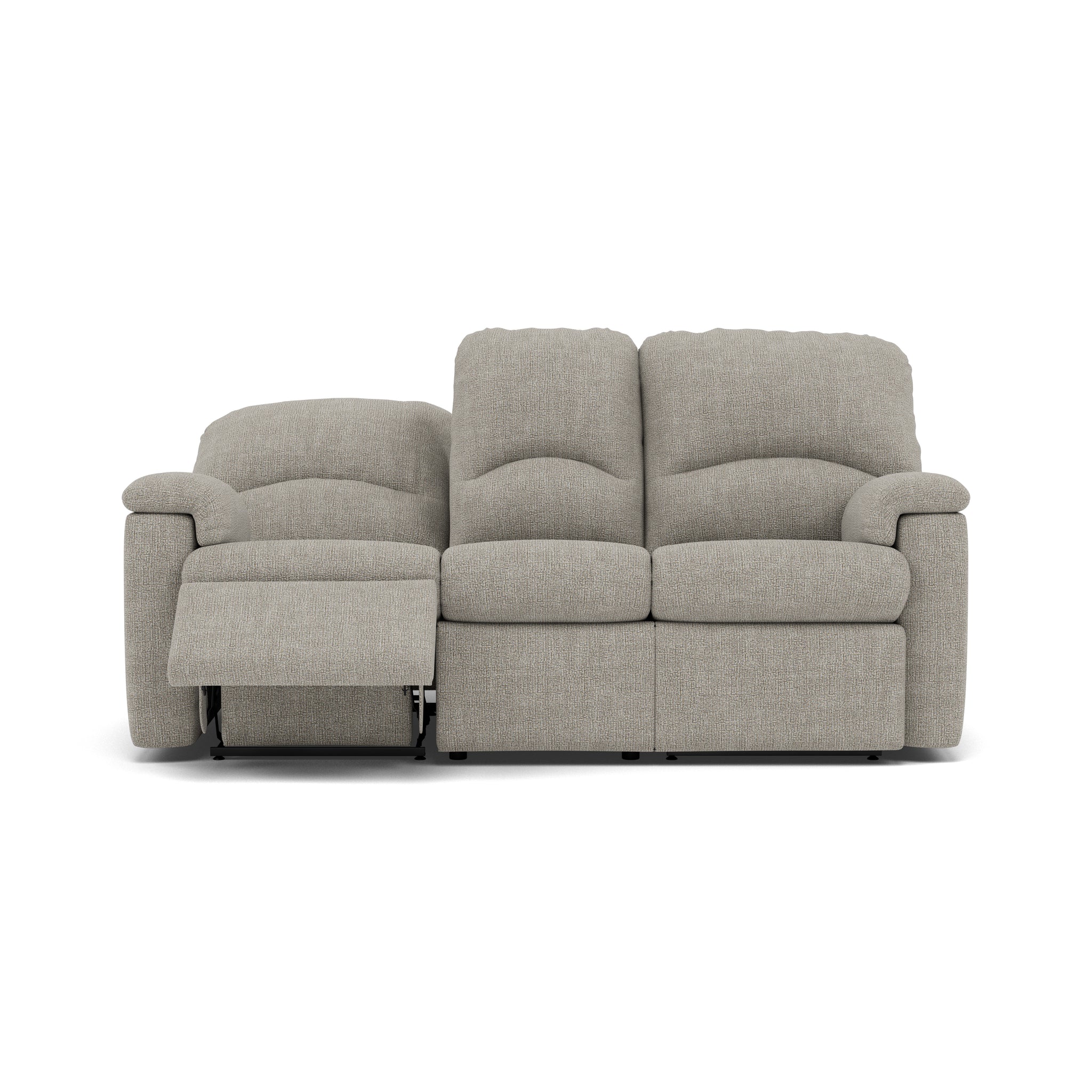 G Plan Chloe 3 Seater Recliner Sofa - 3 Seater Power Recliner Sofa (Left) Grade W - Left Hand Recliner 3 Seater Sofas Sterling Home 1 W001 Loom Smoke