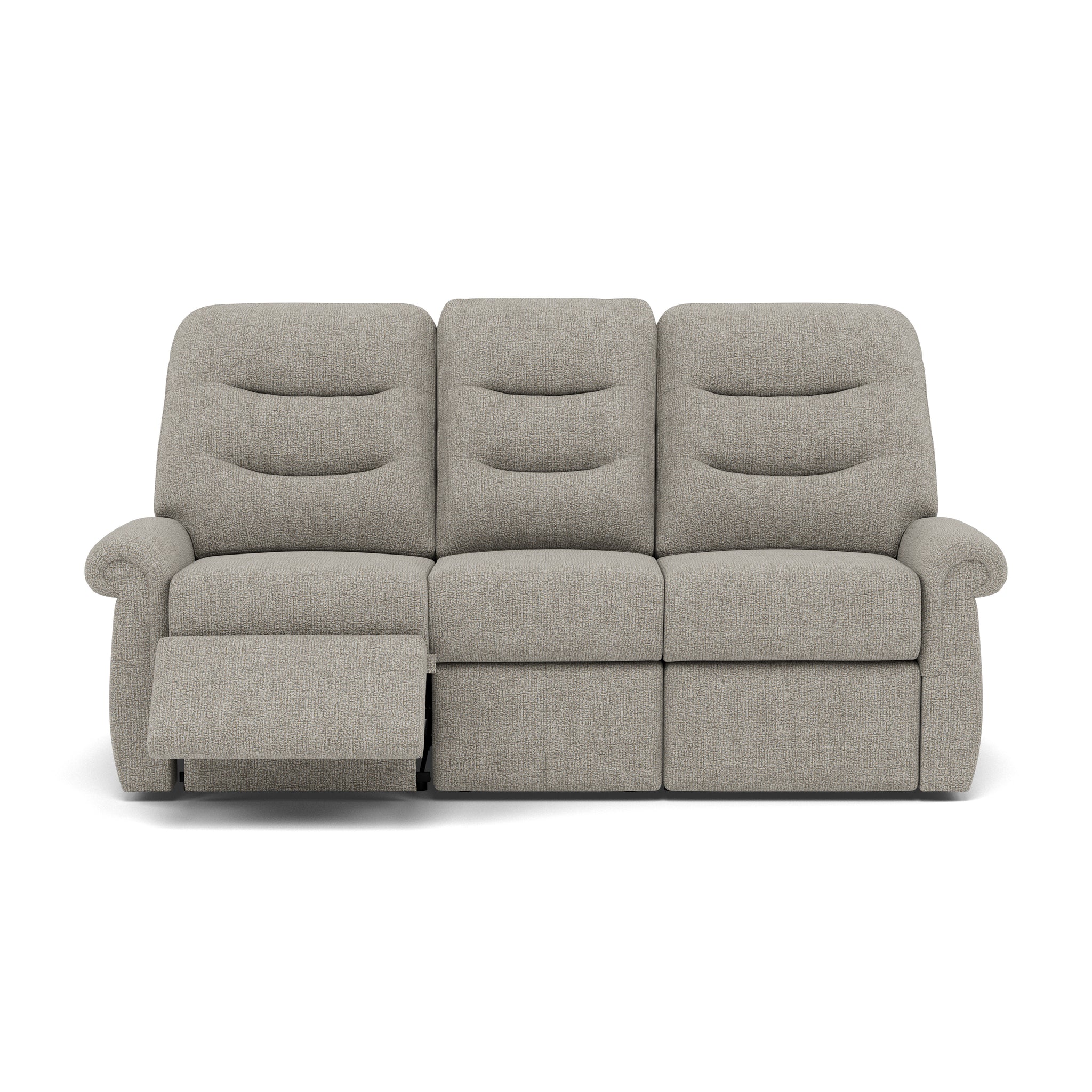 G Plan Holmes 3 Seater Recliner Sofa - 3 Seater Power Recliner Sofa (Right) Grade W - Right Hand Recliner 3 Seater Sofas Sterling Home 1 W001 Loom Smoke