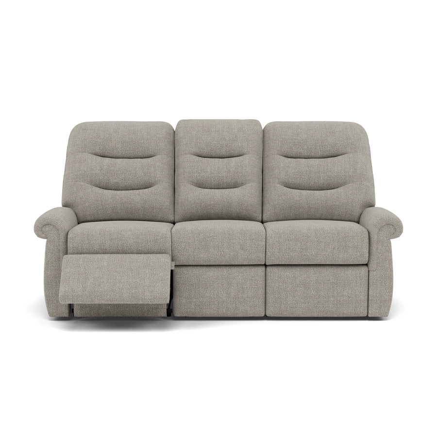 G Plan Holmes 3 Seater Recliner Sofa - 3 Seater Power Recliner Sofa (Right) Grade W - Right Hand Recliner 3 Seater Sofas Sterling Home 1 W001 Loom Smoke
