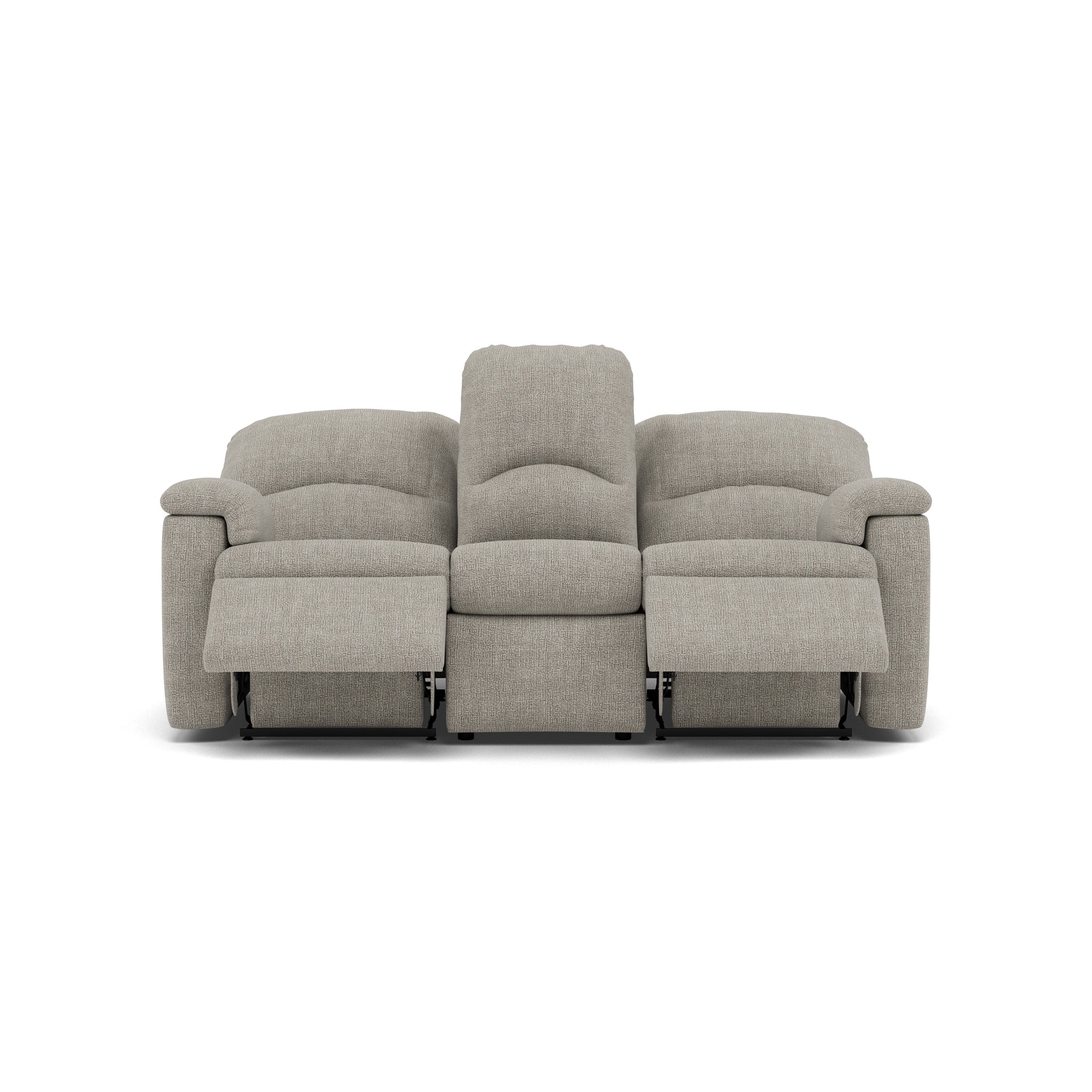 G Plan Chloe 3 Seater Recliner Sofa - 3 Seater Power Recliner Sofa Double Grade W - Power Recliner 3 Seater Sofas Sterling Home 1 W001 Loom Smoke