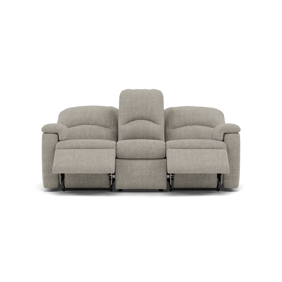 G Plan Chloe 3 Seater Recliner Sofa - 3 Seater Power Recliner Sofa Double Grade W - Power Recliner 3 Seater Sofas Sterling Home 1 W001 Loom Smoke