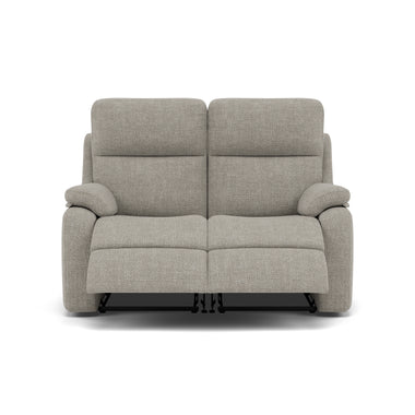 G Plan Kingsbury 2 Seater Recliner Sofa - 2 Seater Power Double Recliner Headrest + Lumbar with USB Grade W - Power with Power Headrest, Lumbar & USB 2 Seater Sofas Sterling Home 1 W001 Loom Smoke