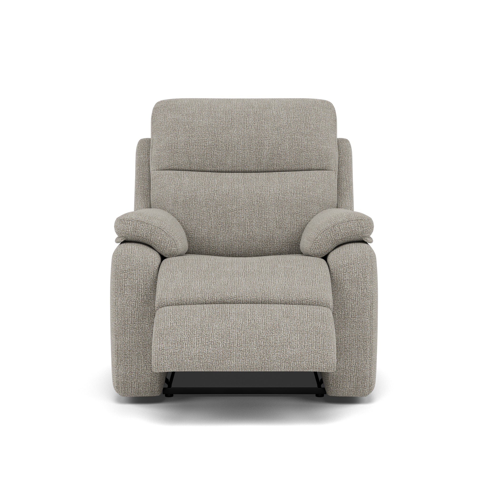 G Plan Kingsbury Recliner Armchair - Manual Recliner Chair Grade W - Manual Recliner Sterling Home 1 W001 Loom Smoke