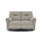 G Plan Seattle 2 Seater Recliner Sofa - 2 Seater Power Double Recliner with USB & Lumbar Grade W - Power Recliner with Lumbar Support & USB 2 Seater Sofas Sterling Home 1 W001 Loom Smoke