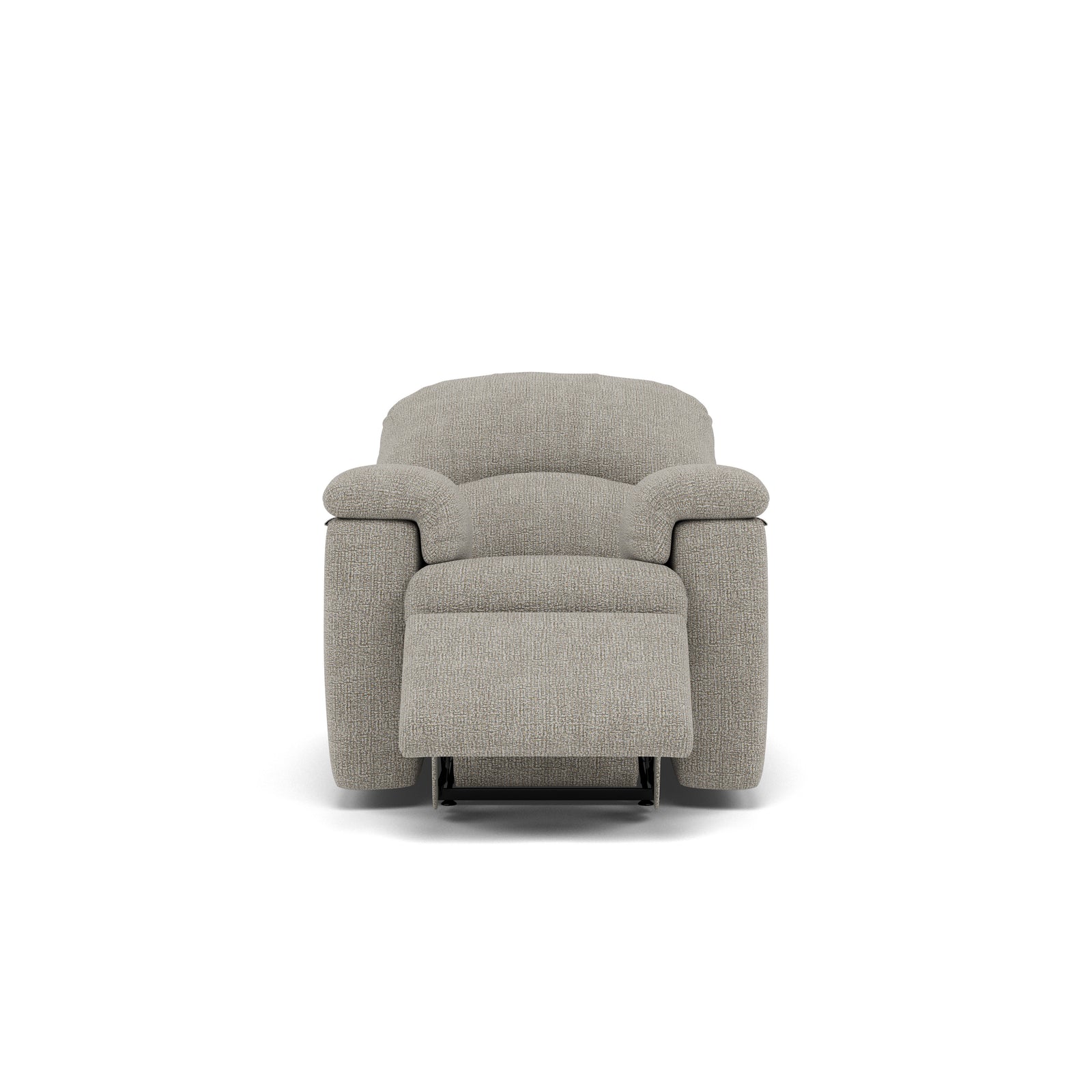 G Plan Chloe Small Recliner Armchair - Small Recliner Chair Grade W - Manual Recliner Armchairs Sterling Home 1 W001 Loom Smoke
