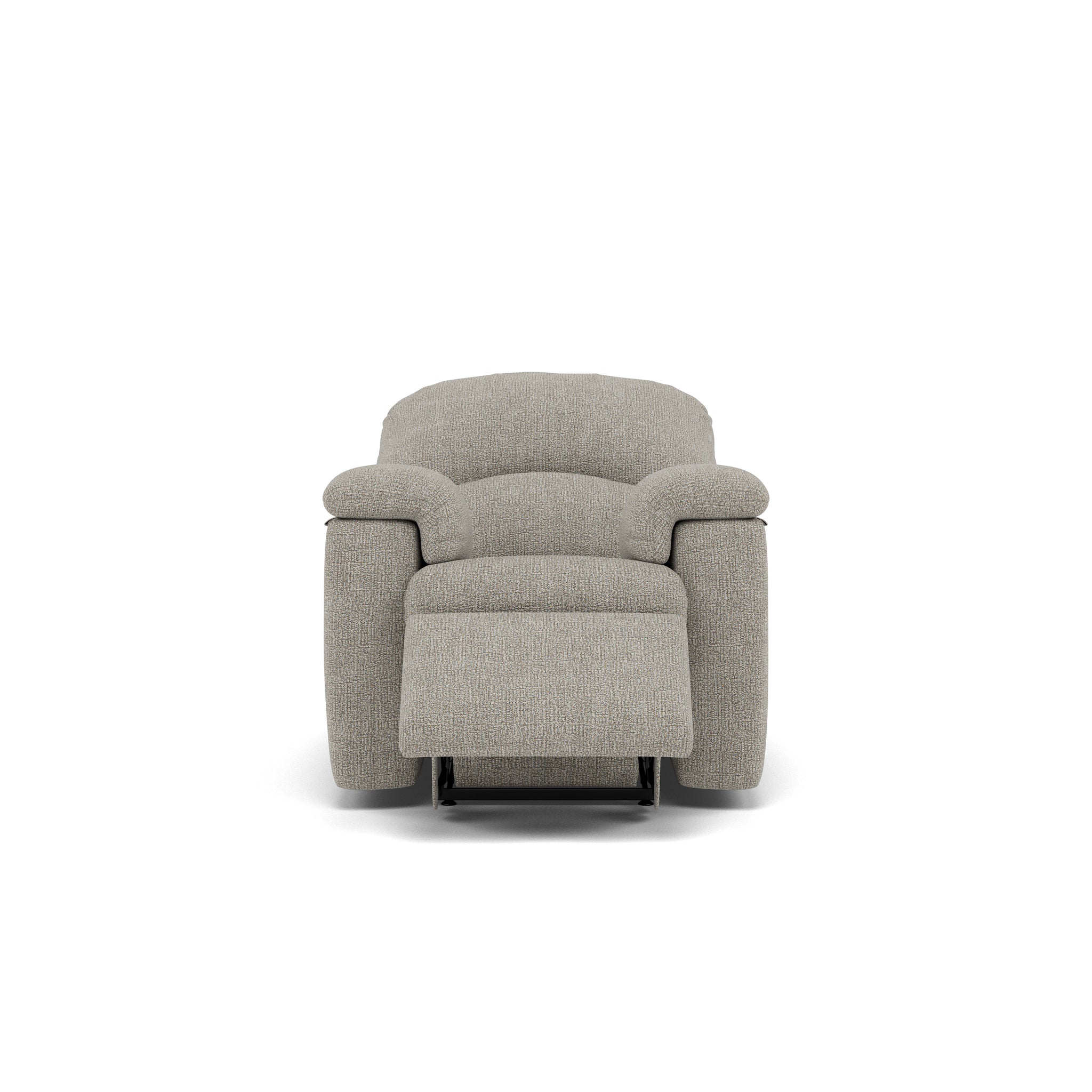 G Plan Chloe Small Recliner Armchair - Small Power Recliner Chair Grade W - Power Recliner Sterling Home 1 W001 Loom Smoke