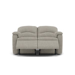 G Plan Chloe 2 Seater Recliner Sofa - 2 Seater Power Recliner Sofa Double Grade W - Power Recliner 2 Seater Sofas Sterling Home 1 W001 Loom Smoke