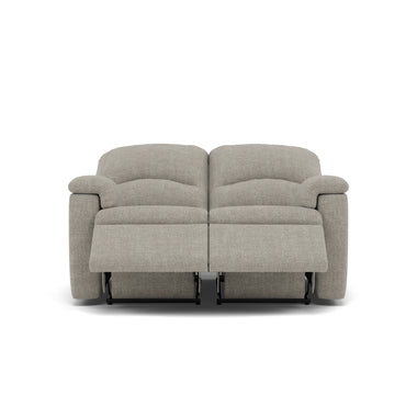 G Plan Chloe 2 Seater Recliner Sofa - 2 Seater Power Recliner Sofa Double Grade W - Power Recliner 2 Seater Sofas Sterling Home 1 W001 Loom Smoke