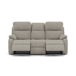 G Plan Kingsbury 3 Seater Recliner Sofa - 3 Seater Power Double Recliner Headrest + Lumbar with USB Grade W - Power with Power Headrest, Lumbar & USB 3 Seater Sofas Sterling Home 1 W001 Loom Smoke