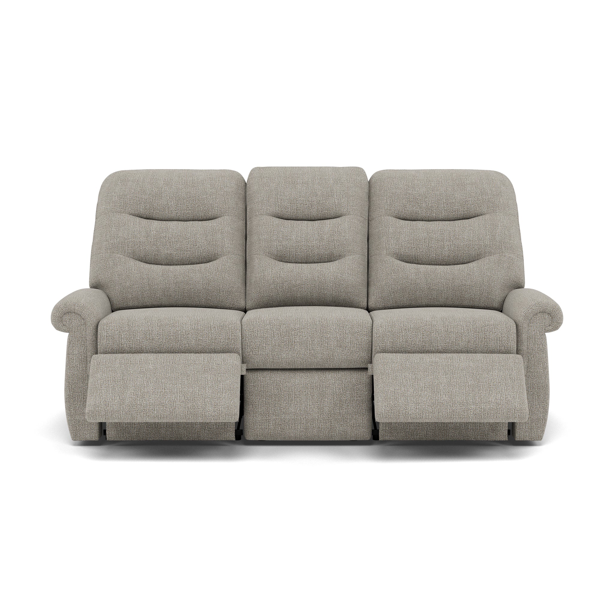 G Plan Holmes 3 Seater Recliner Sofa - 3 Seater Recliner Sofa Double Grade W - Manual Recliner 3 Seater Sofas Sterling Home 1 W001 Loom Smoke