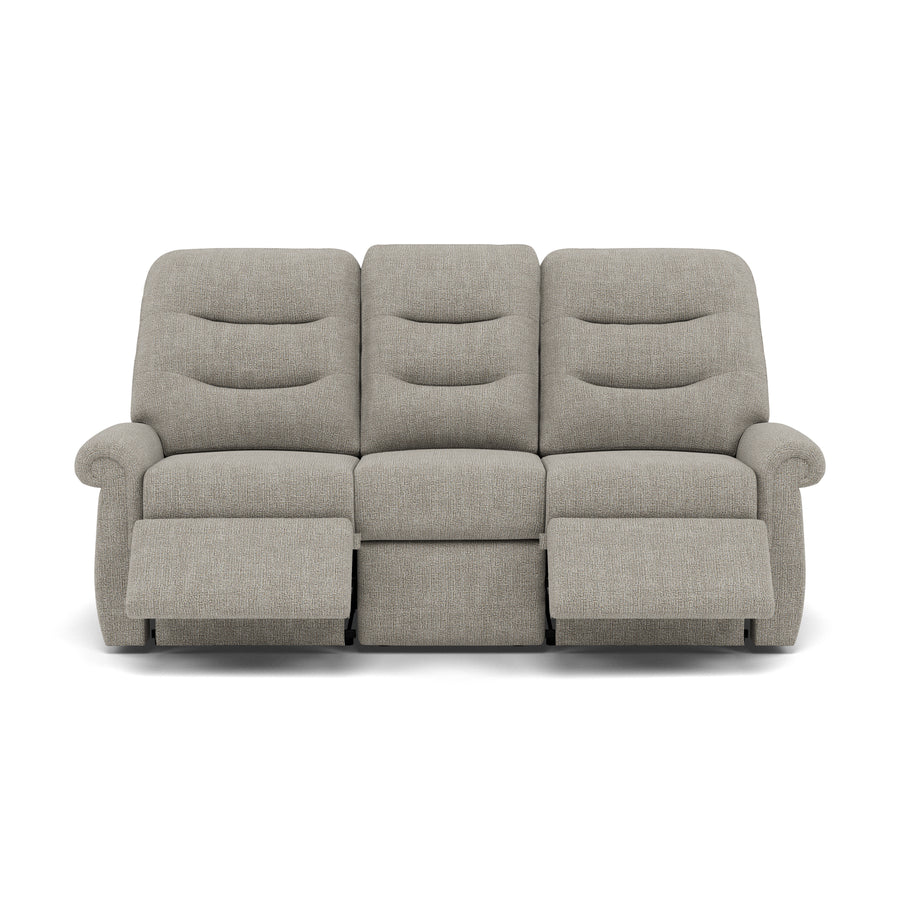 G Plan Holmes 3 Seater Recliner Sofa - 3 Seater Recliner Sofa Double Grade W - Manual Recliner 3 Seater Sofas Sterling Home 1 W001 Loom Smoke