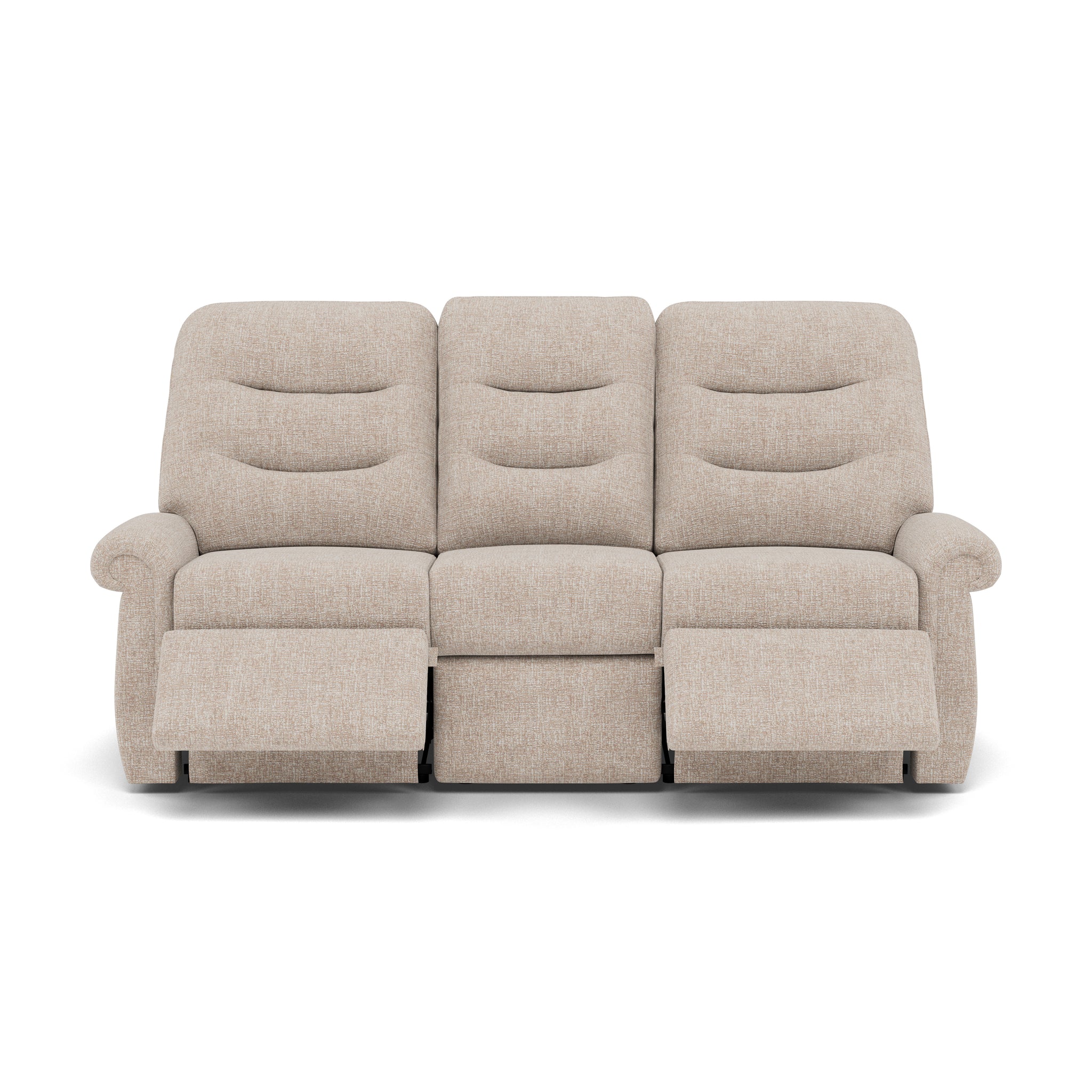 G Plan Holmes 3 Seater Recliner Sofa - 3 Seater Recliner Sofa Double Grade W - Manual Recliner 3 Seater Sofas Sterling Home 3 W002 Loom Shale