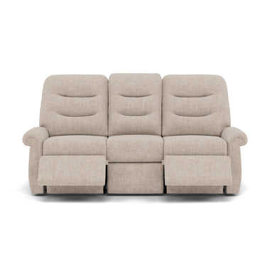 G Plan Holmes 3 Seater Recliner Sofa - 3 Seater Power Recliner Sofa Double Grade W - Power Recliner 3 Seater Sofas Sterling Home 3 W002 Loom Shale