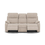 G Plan Kingsbury 3 Seater Recliner Sofa - 3 Seater Power Double Recliner Headrest + Lumbar with USB Grade W - Power with Power Headrest, Lumbar & USB 3 Seater Sofas Sterling Home 3 W002 Loom Shale